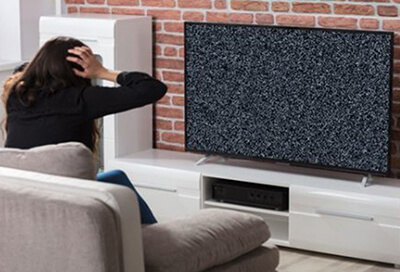 TV Queimou Com Raio Consertar